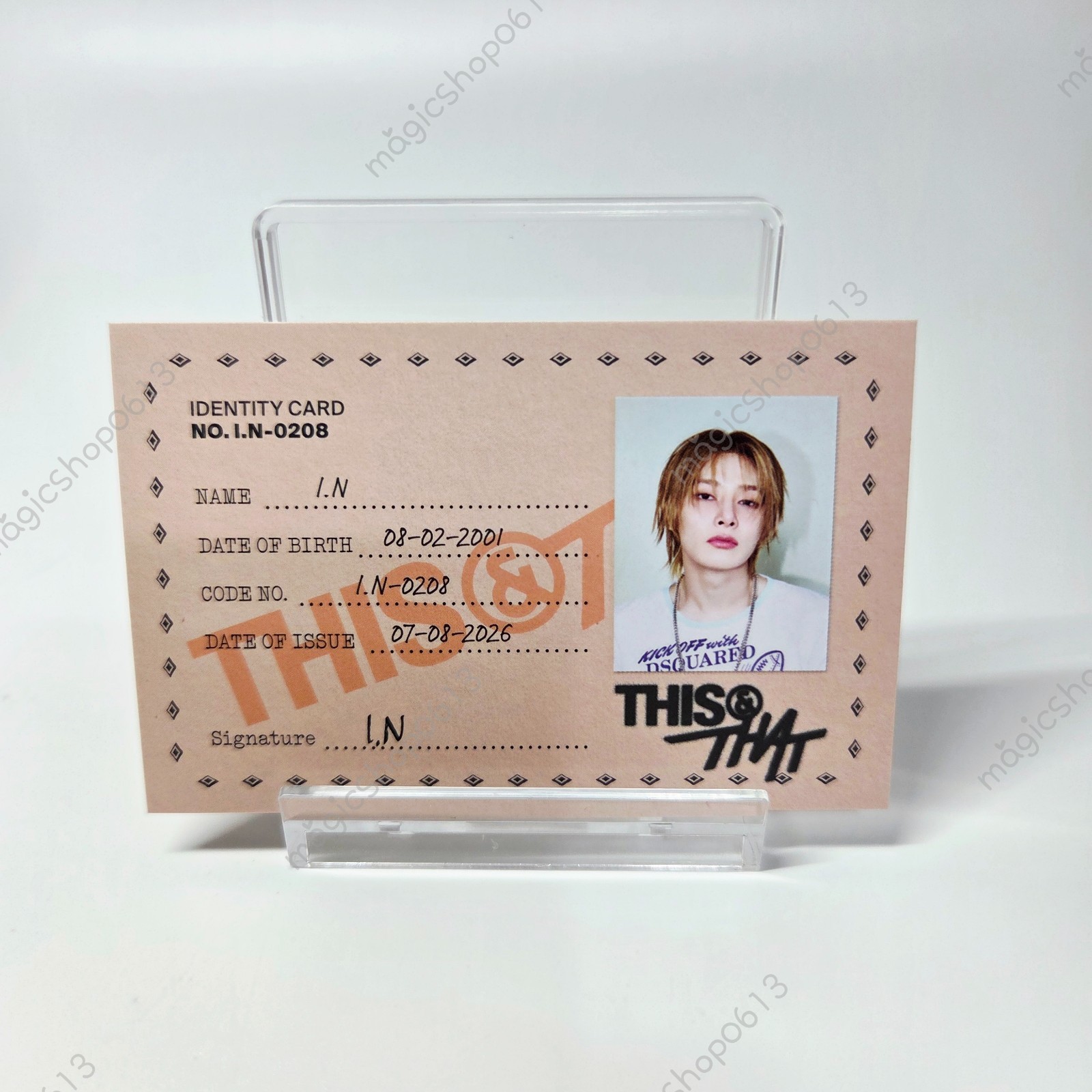 STRAY KIDS SKZ THIS & THAT Ver./ TRUCK Ver./ FANS ALBUM Ver. Official Photocard