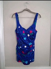 Vintage union made usa Roxanne Perfection Swimsuit one piece 60s 70a Bullet bra