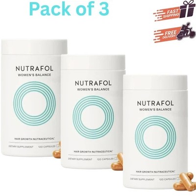 Premium ct) Pack of 3 Women s Hair Growth Supplement 360 Caps   USA Seller