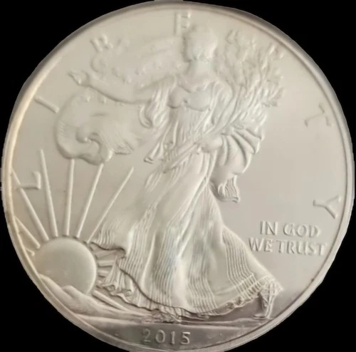 2015 Silver American Eagle $1 - BU - Brilliant Uncirculated