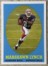 2007 Topps Marshawn Lynch Rookie #15 Turn Back the Clock