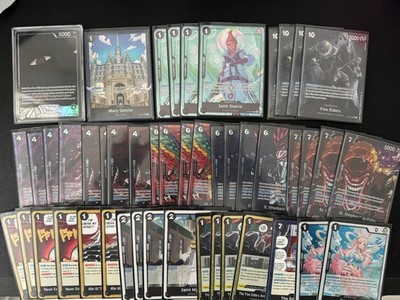 One Piece Card Game - Black Imu Deck fast voll Alternate Arts