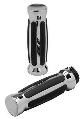 Pro-One Performance Grips - Straight Rubber Motorcycle Street Bike 802430