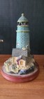 Vintage Nautical Decor Set Mayflower Ship & 2 Lighthouse Figurines Coastal — photo 4