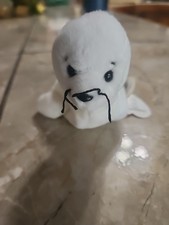 TY Beanie Baby Seamore the seal w tag  4029 1996.