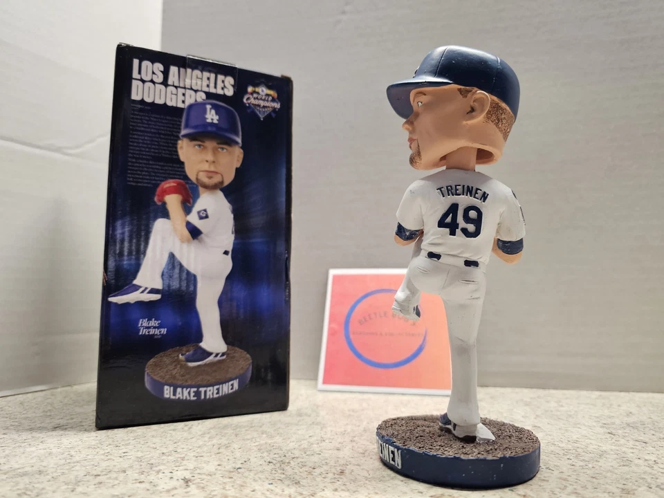 Blake Treinen Los Angeles Dodgers MLB 2025 SGA Bobblehead NIB - Image 4 of 4