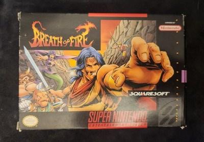 Breath of Fire (Super Nintendo Entertainment System, 1994) - CIB