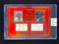 2025 Eternal Revelation Genghis Khan Jamukha History Relic /25