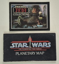 Vintage Star Wars Catalogues, Planetary Map Booklet.