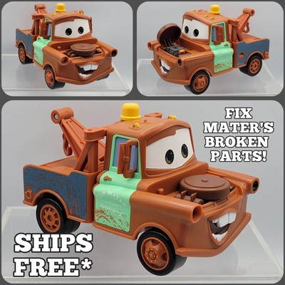 Disney Pixar Cars 2 Hide N Spy Mater ELECTRONIC Toy Tow Truck