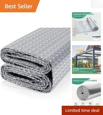 Versatile Reflective Bubble Insulation Sheet for Garage, Roof & Windows 10ft