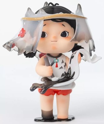 YANCY Stepping on Ink Plum Blossoms Trading Figure Heyone 140mm Collectible