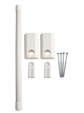 Space Saving 30cm Towel Rail for Radiator Use with Simple Installation