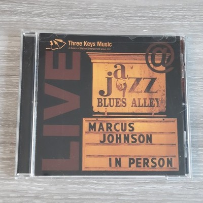 Marcus Johnson   In Person Live @ Blues Alley CD 2002 Jazz Funk Soul Enhanced