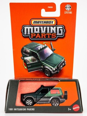 2026 Matchbox Moving Parts #07 1991 Mitsubishi Pajero HANNOVER