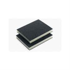 Indasa USA,Inc. 595145 Rhyno Double-Sided Sponge Pad, 5 in L x 4 in W x 1/2 in T