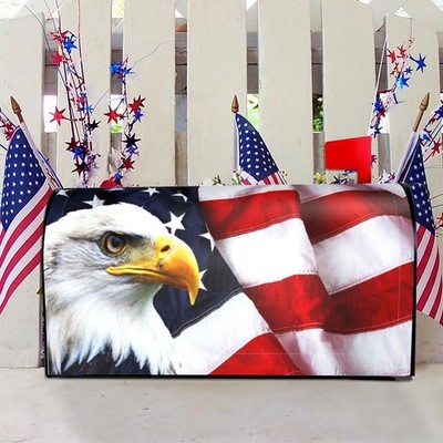 American Flag Magnetic Mailbox Covers Outdoor Decorations American Flag Home