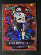 2021 Wild Card Alumination - Greg Newsome II #ABC-65 Red (RC)