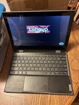 Lenovo 300e 2nd Gen. 2 In 1. 4GB RAM, 64GB Storage, Intel Celeron. Restored. 