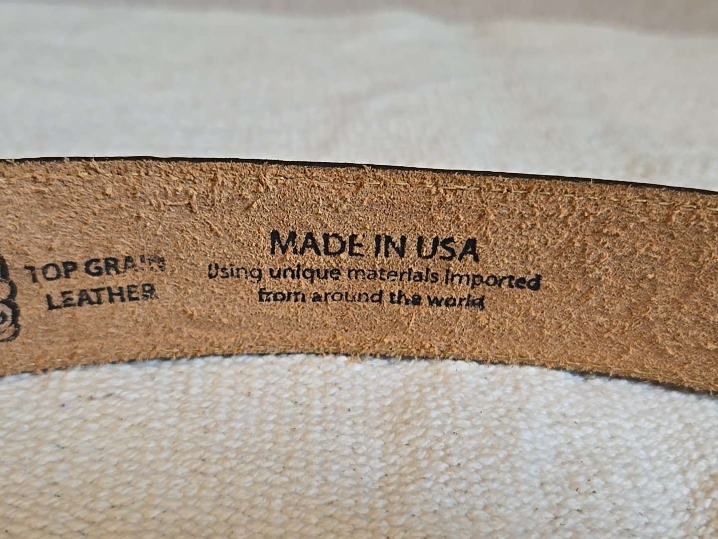 Vintage USA made TONY LAMA buckle & belt 44 leather TOOLED western RANGER brown