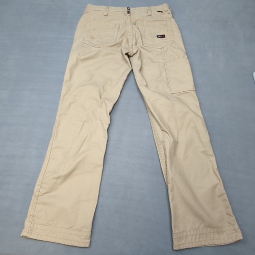 Ariat FR Pants Mens Meas. 30x32 Beige M4 Workhorse Boot Cut Work Wear Welder - Picture 7 of 7