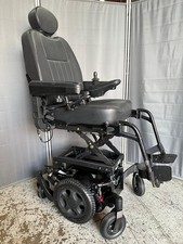 QUICKIE PULSE 6 ELECTRIC WHEELCHAIR, POWER LIFT AND 20" CAPTAIN SEAT,