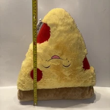 Squishables Slice of Pepperoni Pizza Plush 18”x15”( 45cm x38 cm) Excellent Cond.