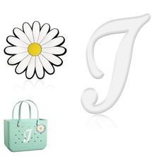 2pcs Charms for Bogg Bag, Letter Charms Decorative Alphabet Lettering Acces - 04