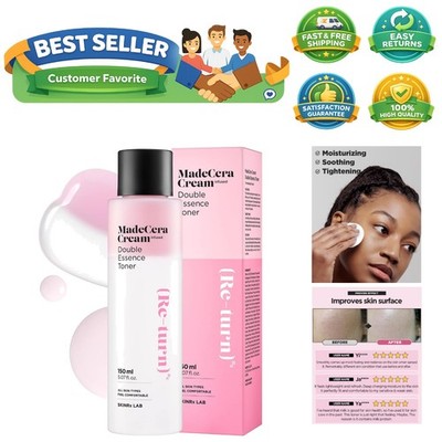 SKINRxLAB Hydrating Strawberry Milky Toner 150ml - Unscented & Abundant Moisture