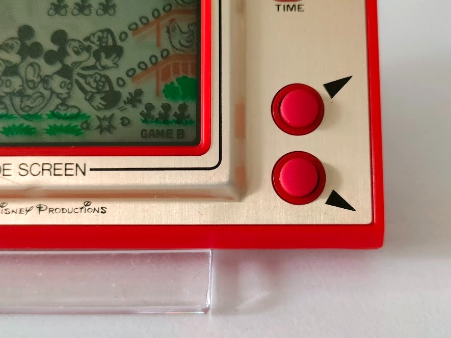 Nintendo MC-25 Game and Watch Mickey Mouse LSI Japan Tested Used