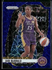 2024 Panini Prizm WNBA #97 Aari McDonald Blue Velocity Prizms