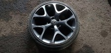VAUXHALL CORSA E VXR 5 STUD 18" ALLOY WHEEL + 205/40/18 ACCELERA 4MM TYRE 14-19