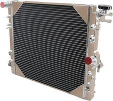 Aluminum Radiator Compatible with 2007-2018 Jeep Wrangler Wrangler JK 3.6L 3.8L