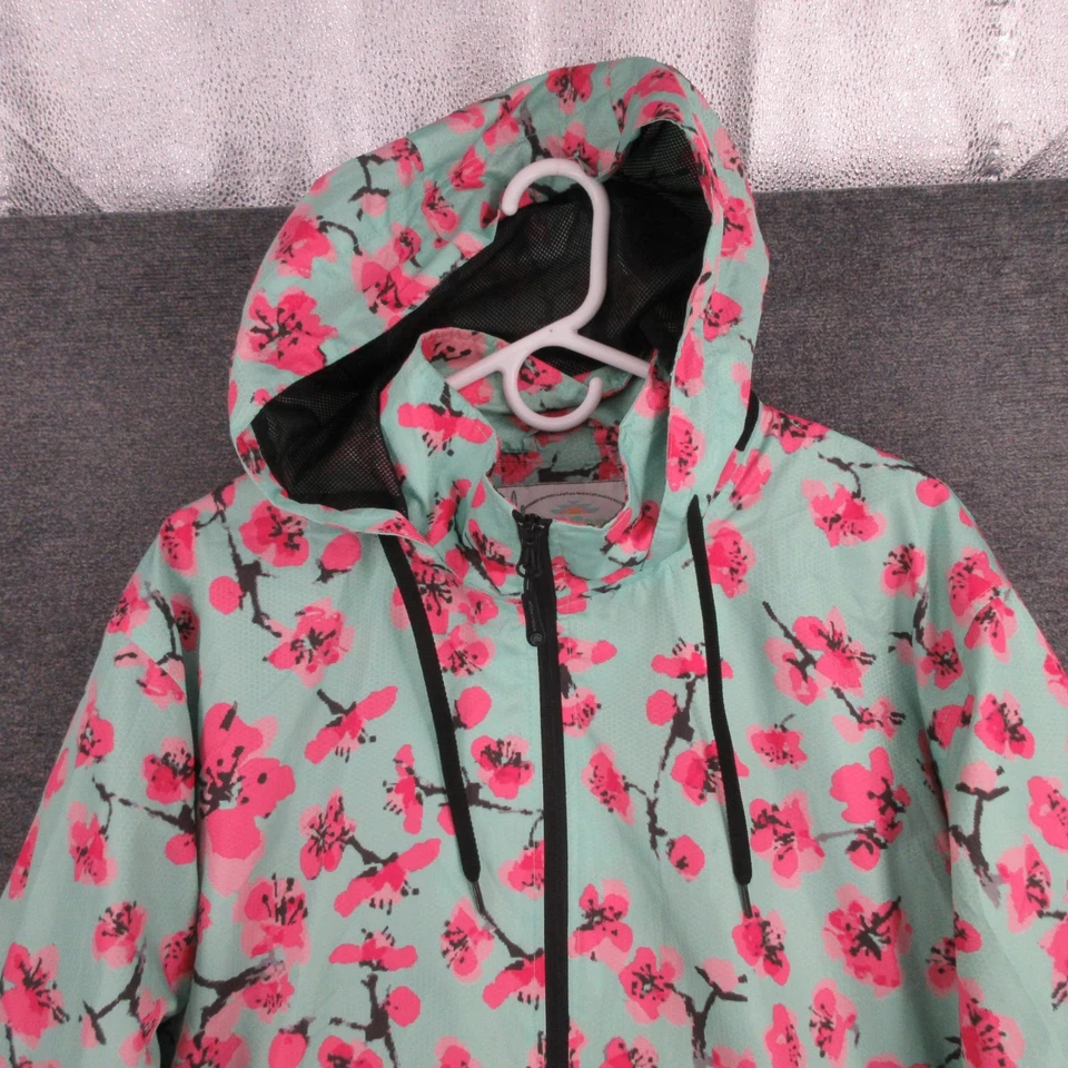 Chaqueta cortavientos Arizona Ice Tea para hombre XL flor de cerezo lluvia informal preppy Foto 2 de 4