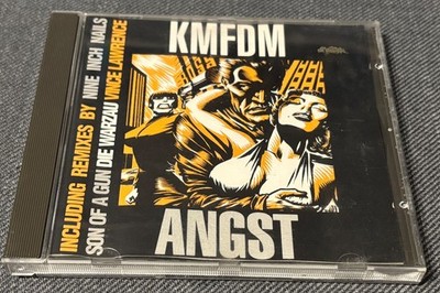 KMFDM CD Angst (1996) EBM Industrial Electronic - Light - 1st european pressing