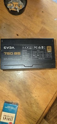 EVGA 750 Watt Power Supply 80 Plus Bronze Without All Cables And A Whole...