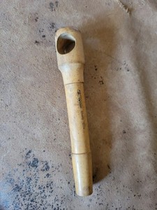 Vintage French wooden pocket corkscrew
