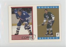 1989-90 O-Pee-Chee Album Stickers Robert Picard Scott Young #190-44 0a1