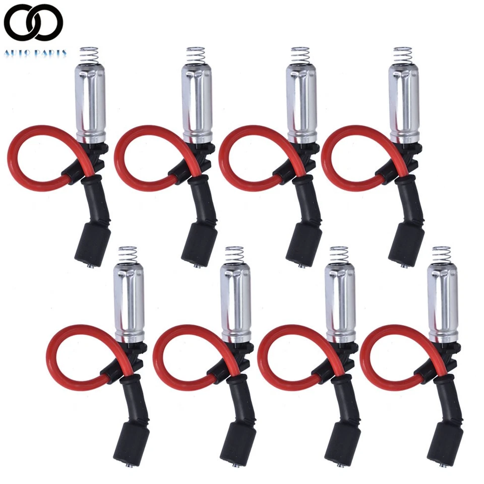 8x Cable de encendido de bujía de alto rendimiento para 05-08 Saab 9-7x Chevy GMC Yukon Foto 2 de 4