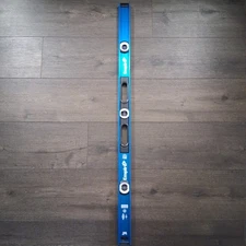 Empire 48" Magnetic Level em55.48 .029 degree .0005"/Inch Made In USA Blue