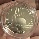 1986-S Proof $1 Commemorative Silver Dollar 0.900 Statue of Liberty Ellis Island — photo 5