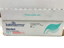 12pk/11 floz Kate Farms Organic 1.4 Cal., 20g Protein Strawberry Standard Shake