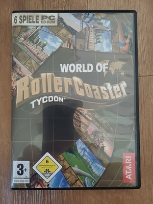 6 PC-Spiele World of Roller Coaster Tycoon 2 3 Atari Computerspiel