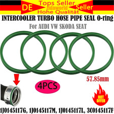 4x Turboschlauch Dichtung Ladeluftschlauch für AUDI SEAT/SKODA VW 3C0145117F DE