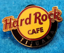 TIJUANA MEXICO RED CIRCLE LINE CLASSIC LOGO 4LC OVAL HOLGRAM Hard Rock Cafe PIN
