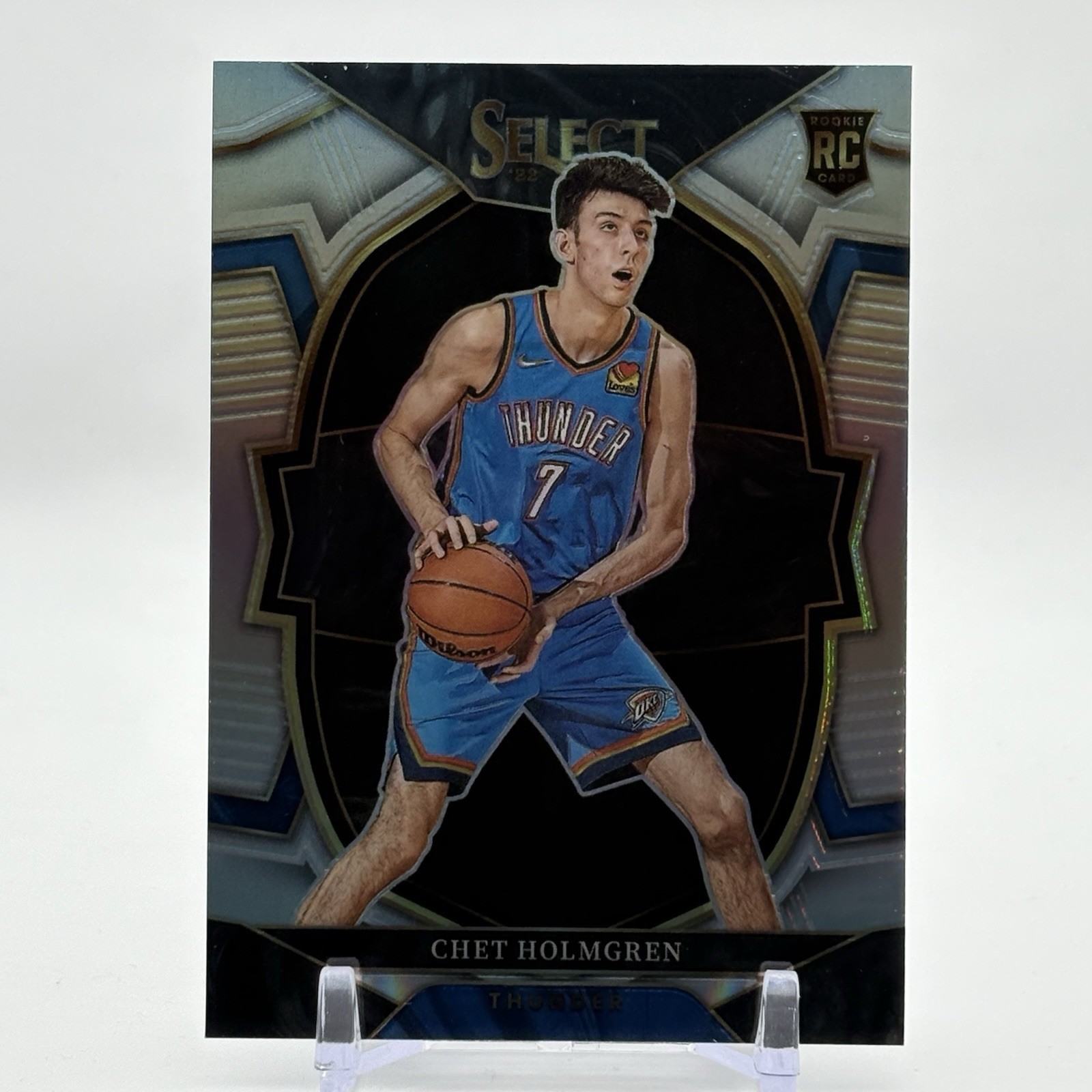 2022-23 Panini Select - Concourse Chet Holmgren #83 Silver Prizm (RC)