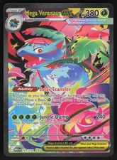 Pokemon Mega Venusaur ex SIR 177/132 Mega Evolution Holofoil NM on eBay