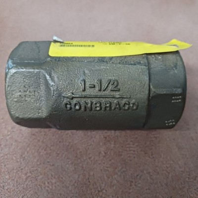 Conbraco Bronze Check Valve 1-1/2 in FNPT, Maximum Working Pressure: 400 PSI