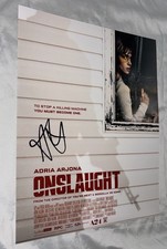 Adria Arjona Signed 11x14 Photo Onslaught Celeste