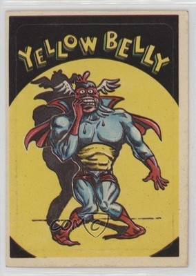 1983 General Mills Zero Heroes Yellowbelly #25 0kb5